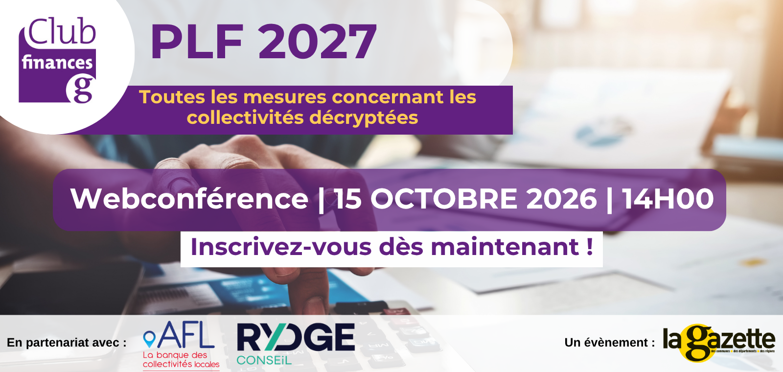 Club Finances - PLF 2027 Toutes les mesures concernant les collectivités décryptées